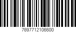 Código de barras (EAN, GTIN, SKU, ISBN): '7897712106600'