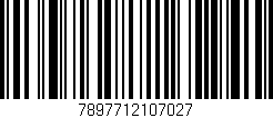 Código de barras (EAN, GTIN, SKU, ISBN): '7897712107027'
