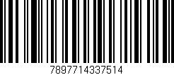 Código de barras (EAN, GTIN, SKU, ISBN): '7897714337514'