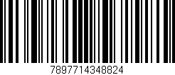 Código de barras (EAN, GTIN, SKU, ISBN): '7897714348824'