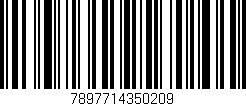Código de barras (EAN, GTIN, SKU, ISBN): '7897714350209'