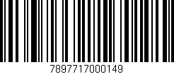 Código de barras (EAN, GTIN, SKU, ISBN): '7897717000149'