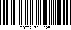 Código de barras (EAN, GTIN, SKU, ISBN): '7897717011725'
