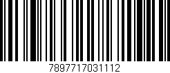 Código de barras (EAN, GTIN, SKU, ISBN): '7897717031112'