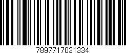 Código de barras (EAN, GTIN, SKU, ISBN): '7897717031334'