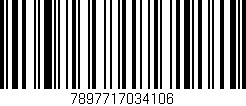 Código de barras (EAN, GTIN, SKU, ISBN): '7897717034106'
