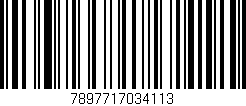 Código de barras (EAN, GTIN, SKU, ISBN): '7897717034113'