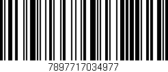Código de barras (EAN, GTIN, SKU, ISBN): '7897717034977'