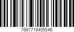 Código de barras (EAN, GTIN, SKU, ISBN): '7897719405546'