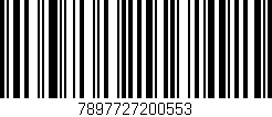 Código de barras (EAN, GTIN, SKU, ISBN): '7897727200553'
