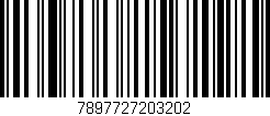 Código de barras (EAN, GTIN, SKU, ISBN): '7897727203202'