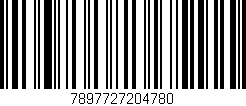 Código de barras (EAN, GTIN, SKU, ISBN): '7897727204780'