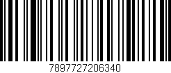 Código de barras (EAN, GTIN, SKU, ISBN): '7897727206340'