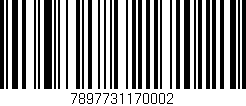Código de barras (EAN, GTIN, SKU, ISBN): '7897731170002'