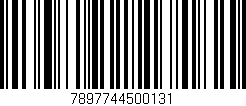 Código de barras (EAN, GTIN, SKU, ISBN): '7897744500131'