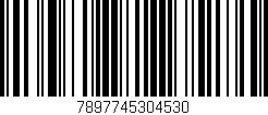Código de barras (EAN, GTIN, SKU, ISBN): '7897745304530'