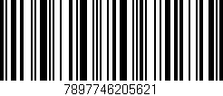Código de barras (EAN, GTIN, SKU, ISBN): '7897746205621'