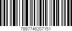 Código de barras (EAN, GTIN, SKU, ISBN): '7897746207151'