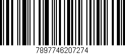 Código de barras (EAN, GTIN, SKU, ISBN): '7897746207274'