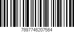 Código de barras (EAN, GTIN, SKU, ISBN): '7897746207564'