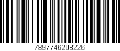 Código de barras (EAN, GTIN, SKU, ISBN): '7897746208226'