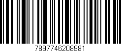 Código de barras (EAN, GTIN, SKU, ISBN): '7897746208981'
