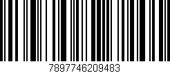 Código de barras (EAN, GTIN, SKU, ISBN): '7897746209483'