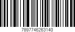 Código de barras (EAN, GTIN, SKU, ISBN): '7897746263140'