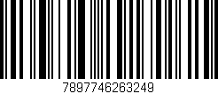 Código de barras (EAN, GTIN, SKU, ISBN): '7897746263249'
