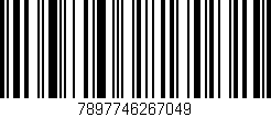 Código de barras (EAN, GTIN, SKU, ISBN): '7897746267049'