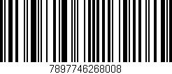Código de barras (EAN, GTIN, SKU, ISBN): '7897746268008'