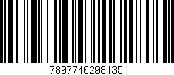Código de barras (EAN, GTIN, SKU, ISBN): '7897746298135'