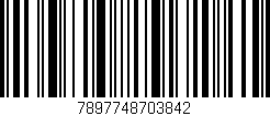 Código de barras (EAN, GTIN, SKU, ISBN): '7897748703842'