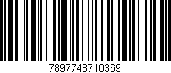 Código de barras (EAN, GTIN, SKU, ISBN): '7897748710369'