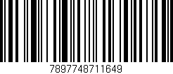 Código de barras (EAN, GTIN, SKU, ISBN): '7897748711649'