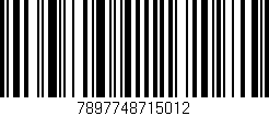 Código de barras (EAN, GTIN, SKU, ISBN): '7897748715012'