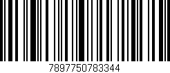Código de barras (EAN, GTIN, SKU, ISBN): '7897750783344'
