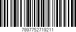 Código de barras (EAN, GTIN, SKU, ISBN): '7897752719211'