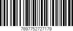 Código de barras (EAN, GTIN, SKU, ISBN): '7897752727179'