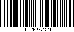 Código de barras (EAN, GTIN, SKU, ISBN): '7897752771318'