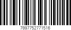 Código de barras (EAN, GTIN, SKU, ISBN): '7897752771516'