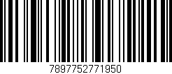 Código de barras (EAN, GTIN, SKU, ISBN): '7897752771950'