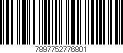 Código de barras (EAN, GTIN, SKU, ISBN): '7897752776801'
