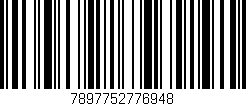 Código de barras (EAN, GTIN, SKU, ISBN): '7897752776948'