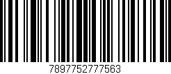 Código de barras (EAN, GTIN, SKU, ISBN): '7897752777563'