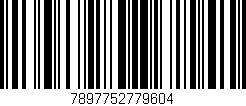 Código de barras (EAN, GTIN, SKU, ISBN): '7897752779604'