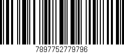 Código de barras (EAN, GTIN, SKU, ISBN): '7897752779796'