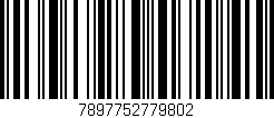 Código de barras (EAN, GTIN, SKU, ISBN): '7897752779802'