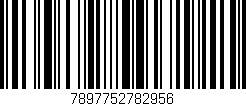 Código de barras (EAN, GTIN, SKU, ISBN): '7897752782956'