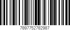 Código de barras (EAN, GTIN, SKU, ISBN): '7897752782987'